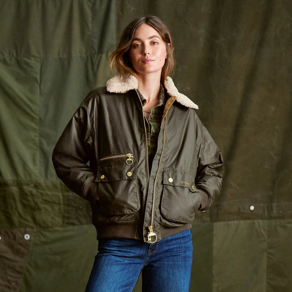 Barbour® Maxine Waxed Jacket