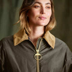 Barbour® Maxine Waxed Jacket