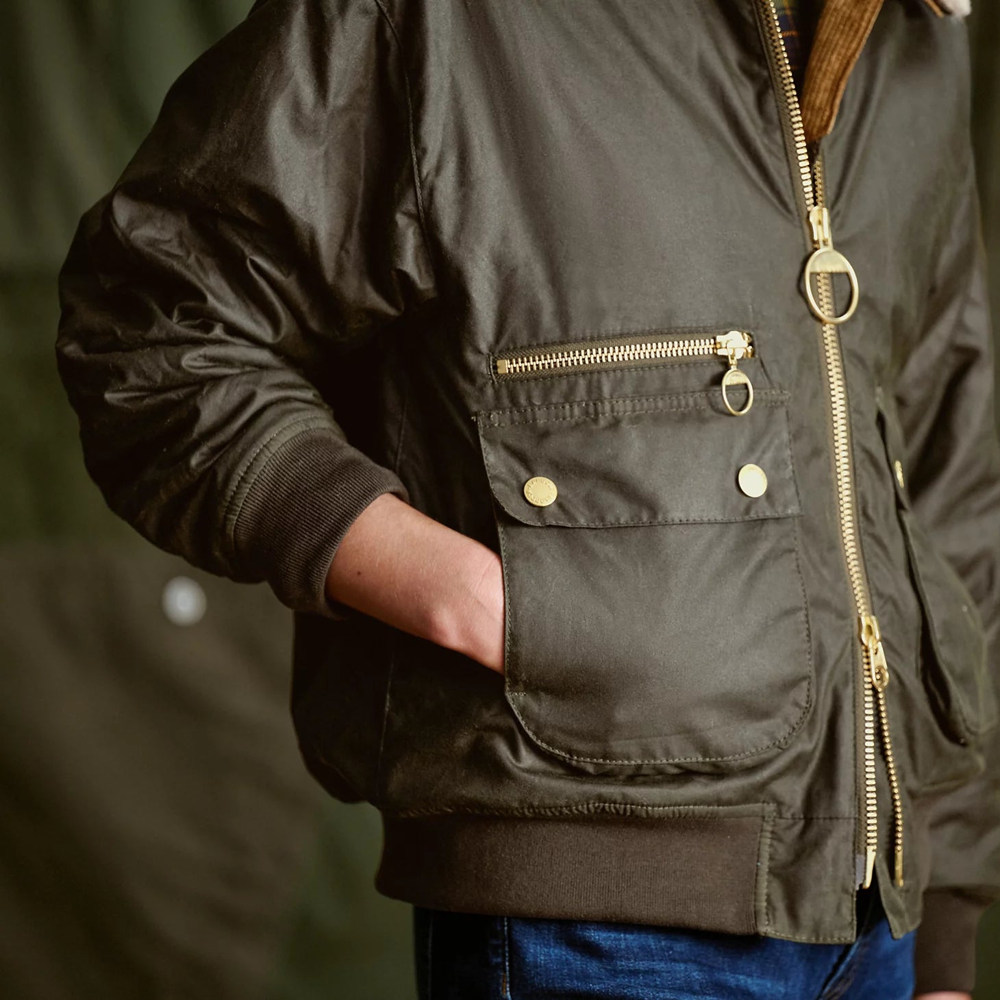 Barbour® Maxine Waxed Jacket