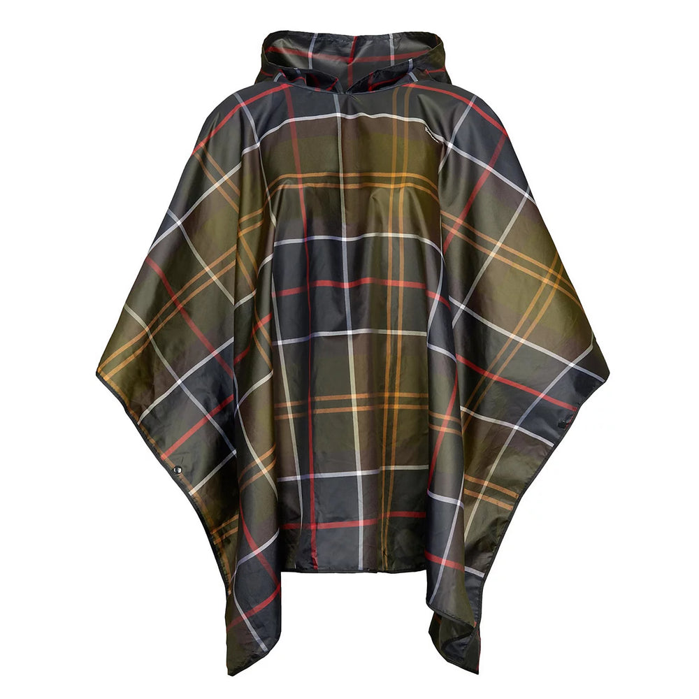 Barbour® Tartan Showerproof Poncho