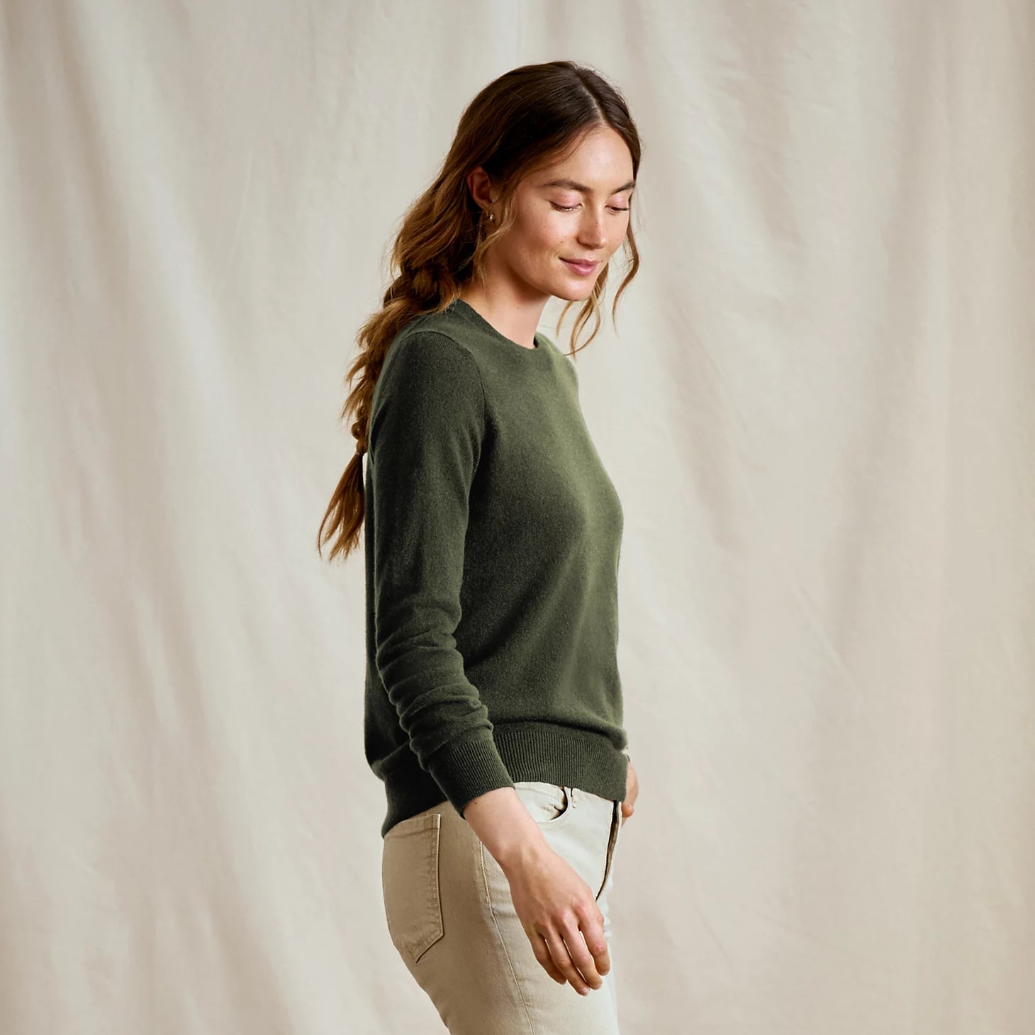Cashmere Crewneck Sweater