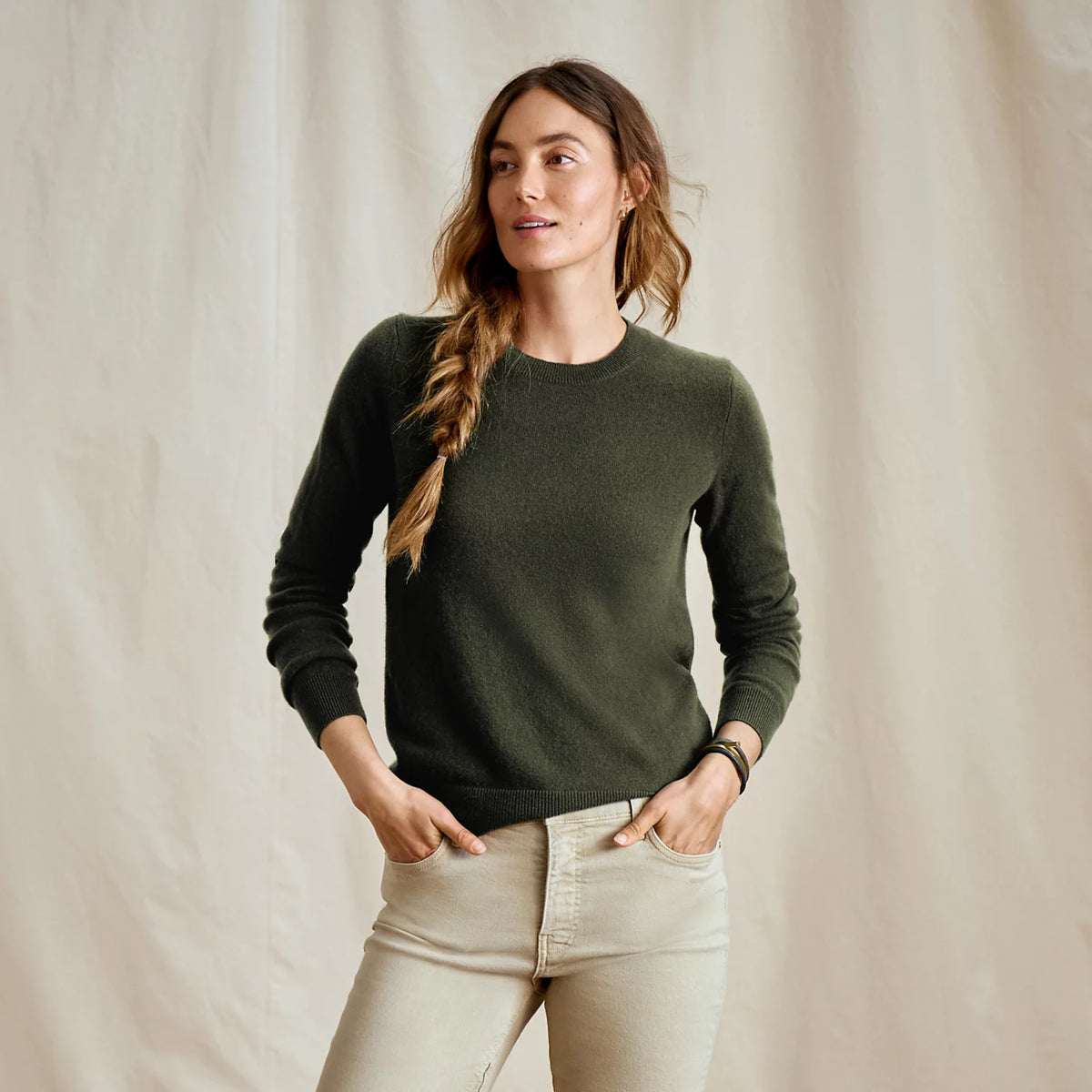 Cashmere Crewneck Sweater