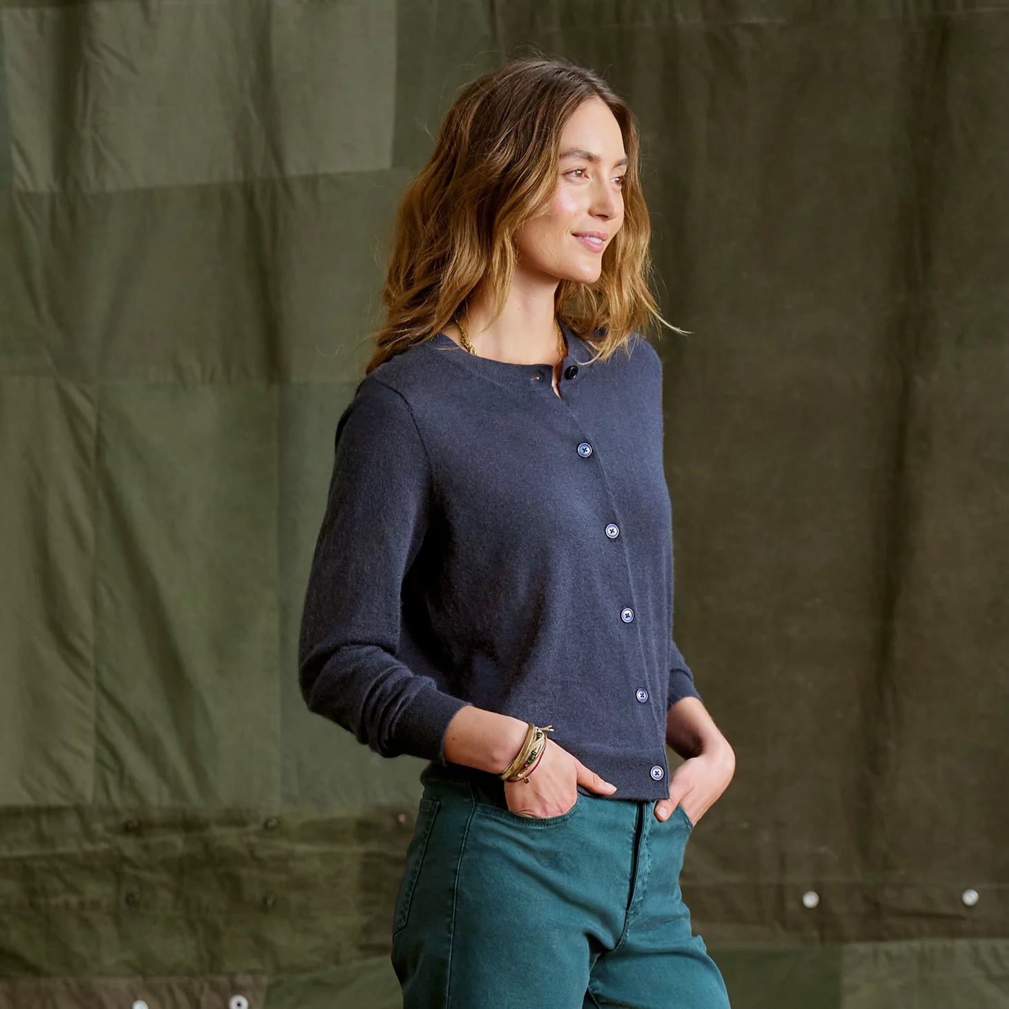 Featherweight Cashmere Cardigan