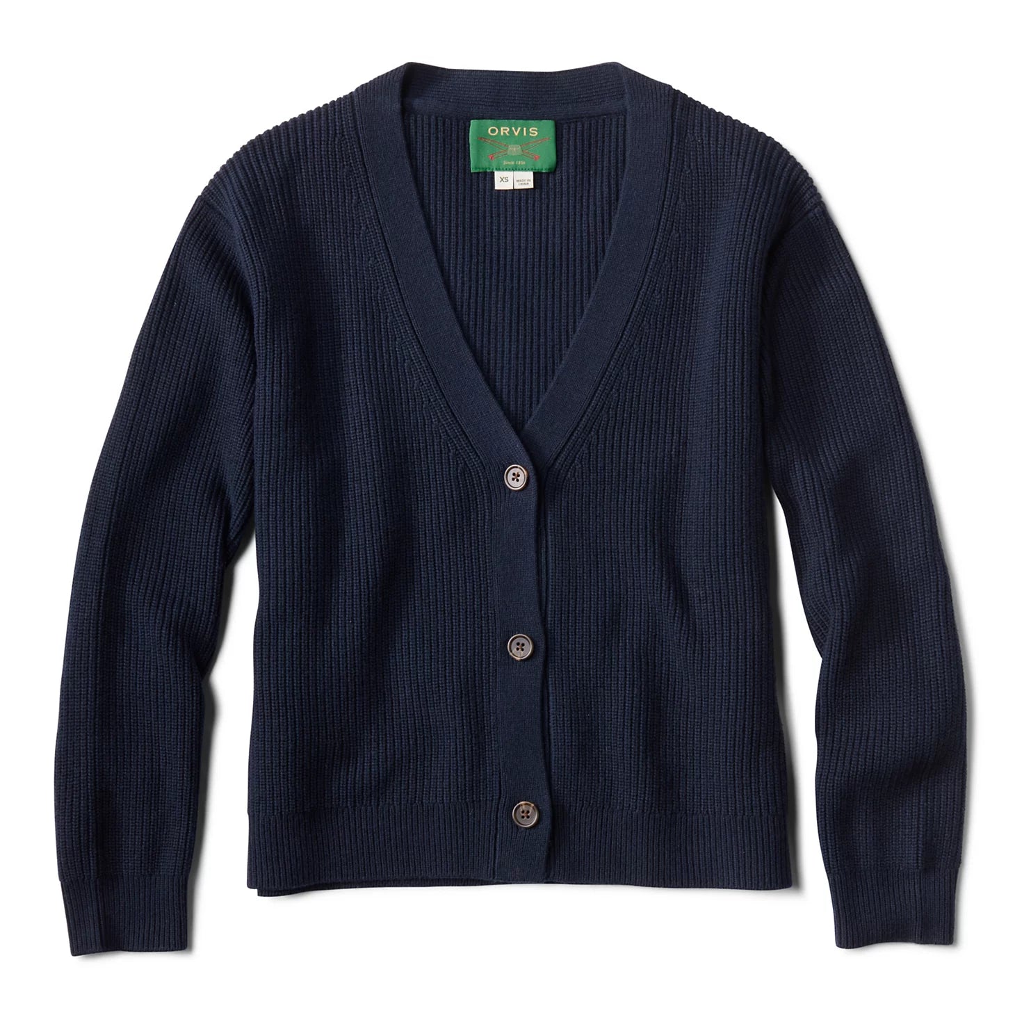 Ribbed Short Cardigan