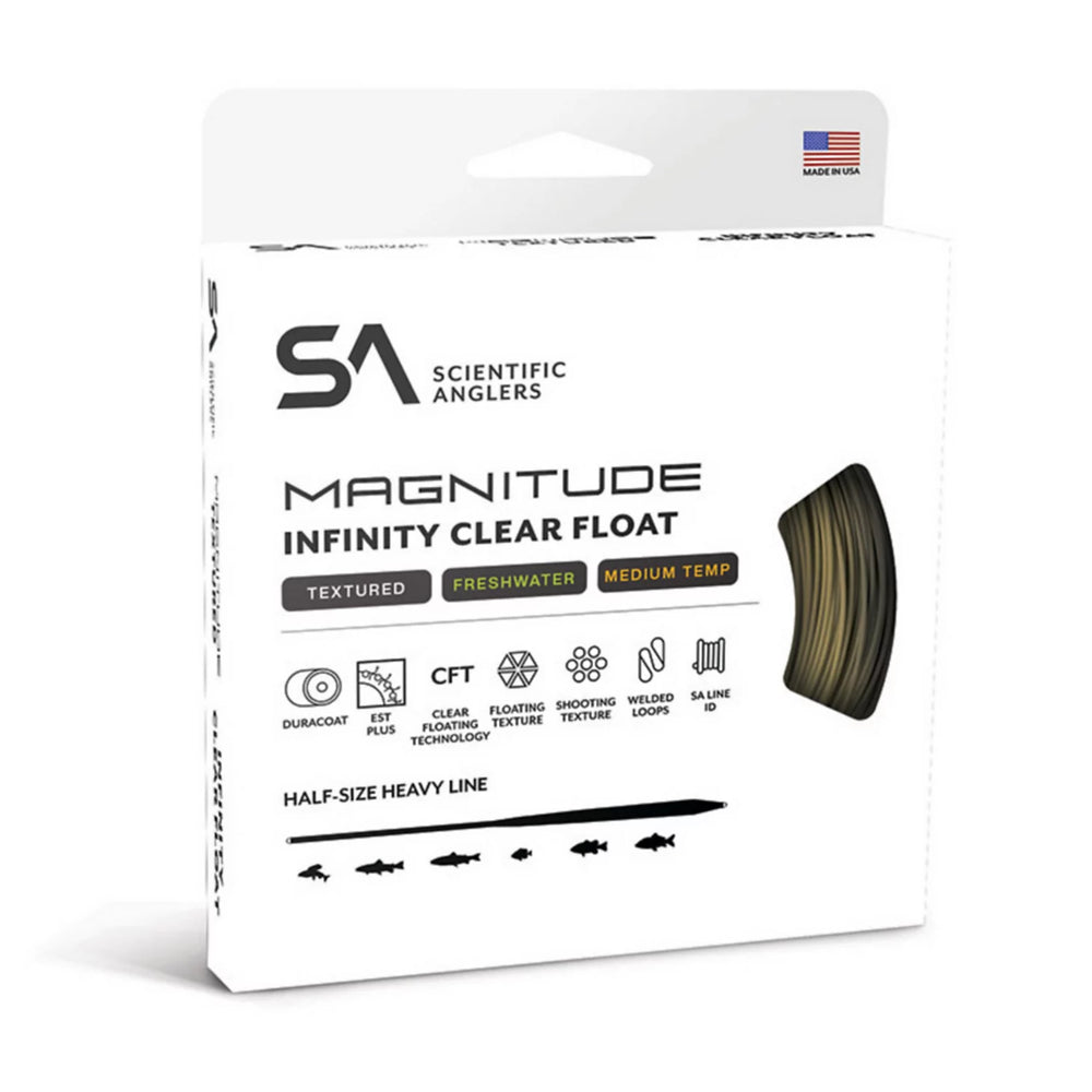 Scientific Anglers Magnitude Textured Infinity Clear-Tip Fly Line
