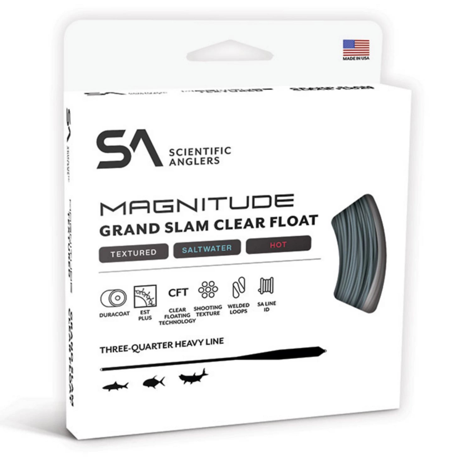 Scientific Anglers Magnitude Textured Grand Slam Clear-Tip Fly Line