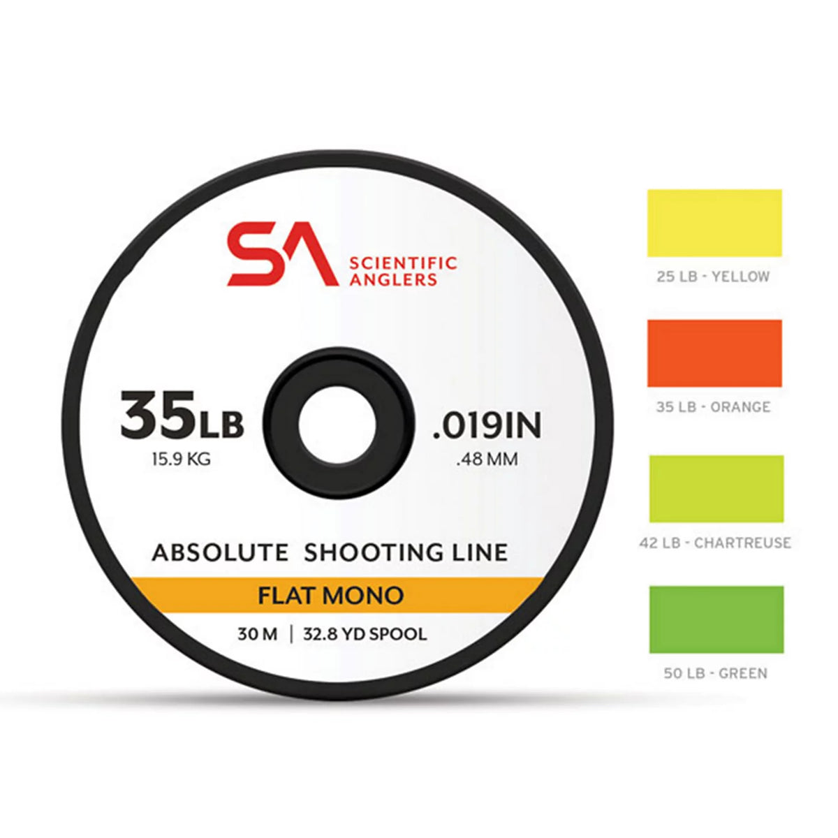 Scientific Anglers Absolute Flat Mono Shooting Line