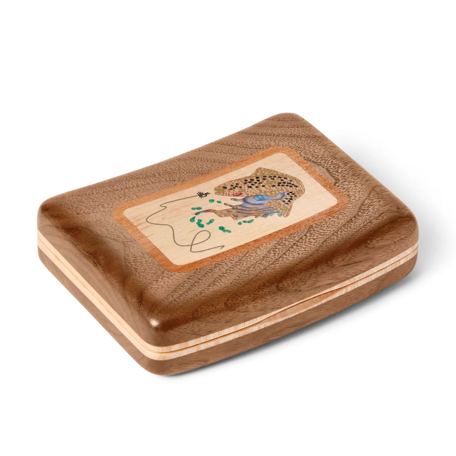 A.L. Swanson River Series Fly Boxes - Abalone Inlay