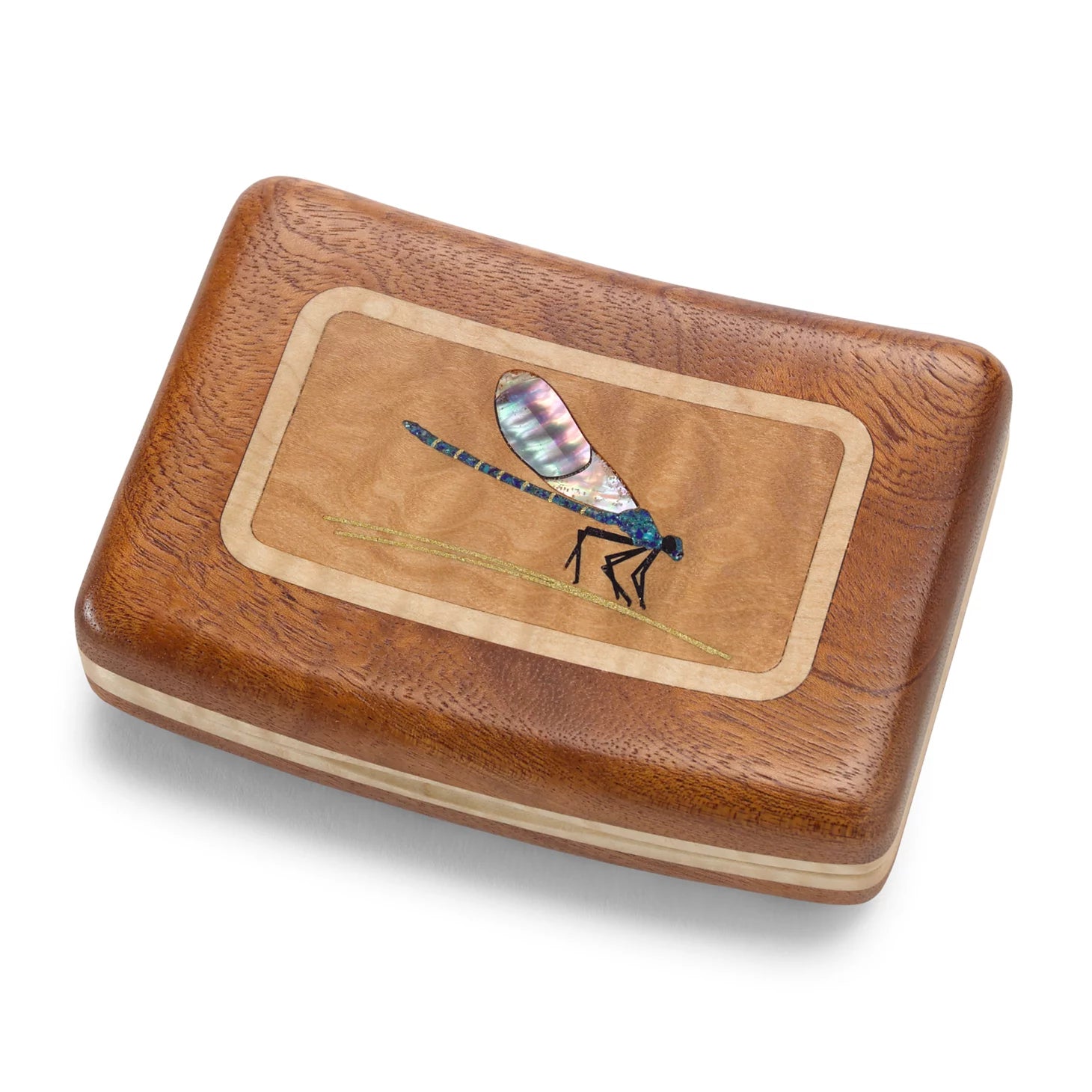 A.L. Swanson River Series Fly Boxes - Wood Inlay