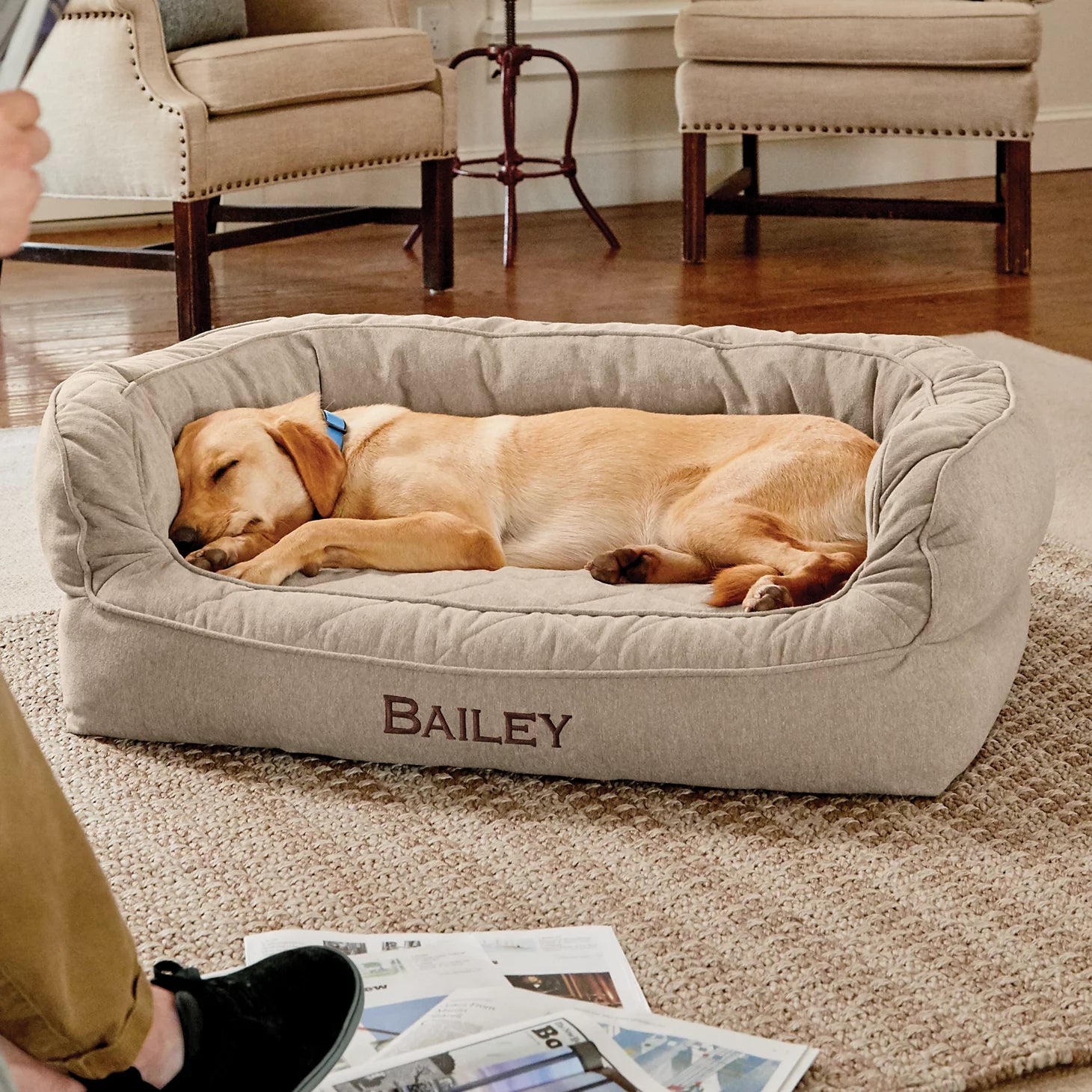 Orvis ComfortFill-Eco™ Deluxe Dog Bed