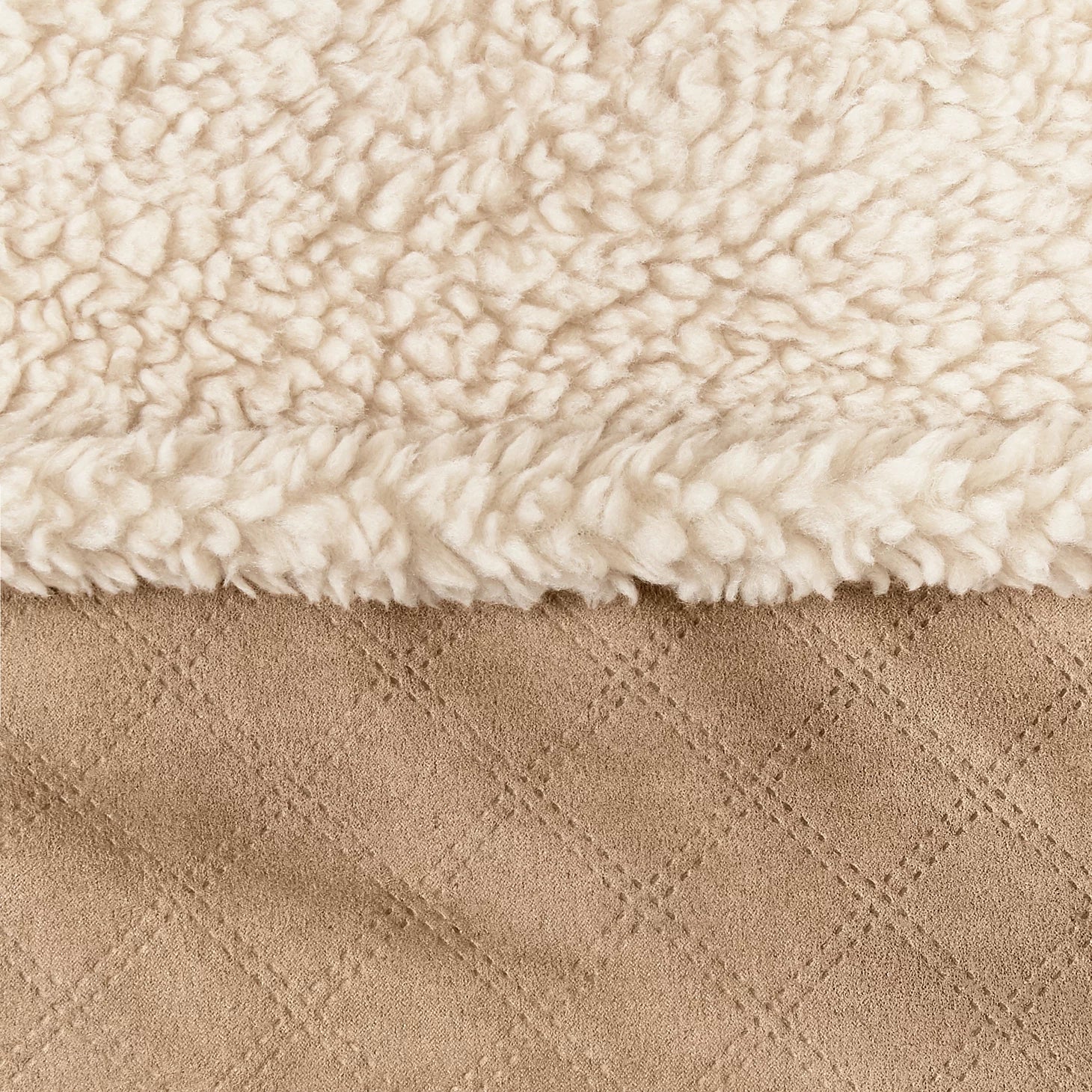 Orvis ComfortFill-Eco™ Wraparound Dog Bed with Fleece