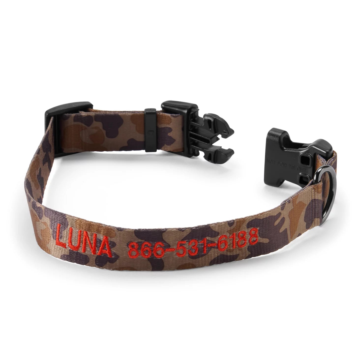 Personalized Side-Release Buckle Collar