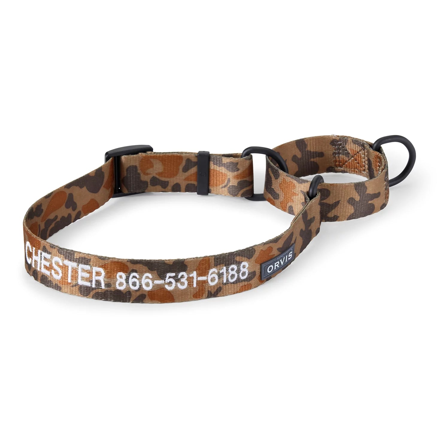 Orvis Personalized Martingale Dog Collar