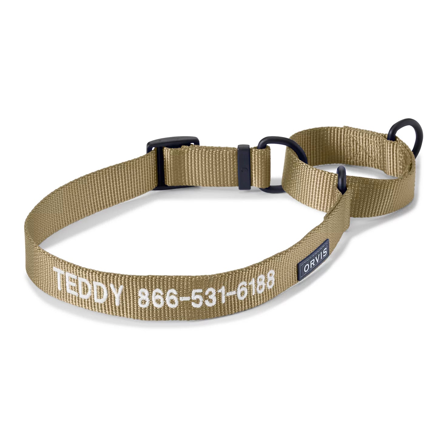 Orvis Personalized Martingale Dog Collar