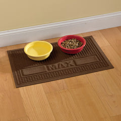 Personalized Recycled WaterHog® Grid Pet Placemat