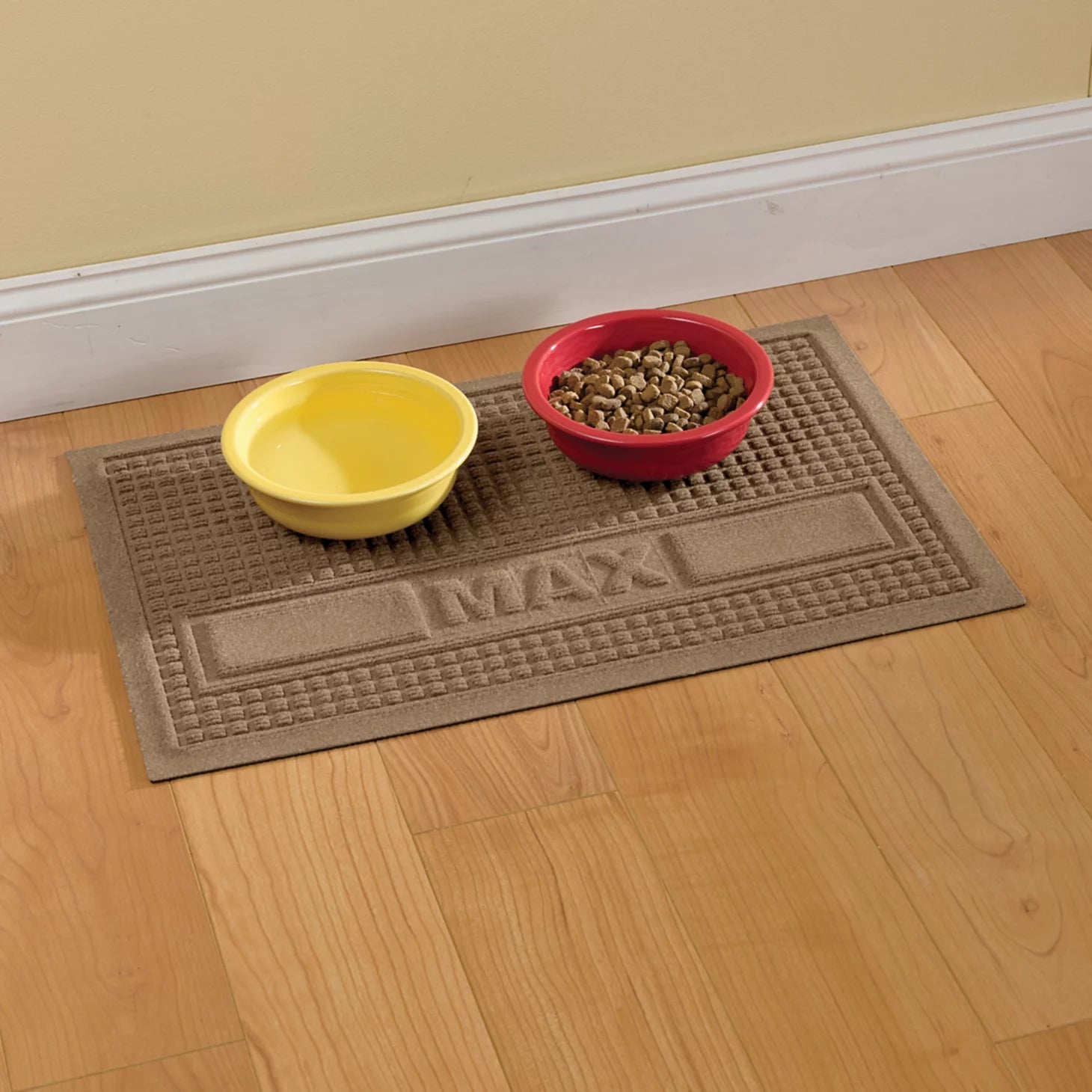 Personalized Recycled WaterHog® Grid Pet Placemat