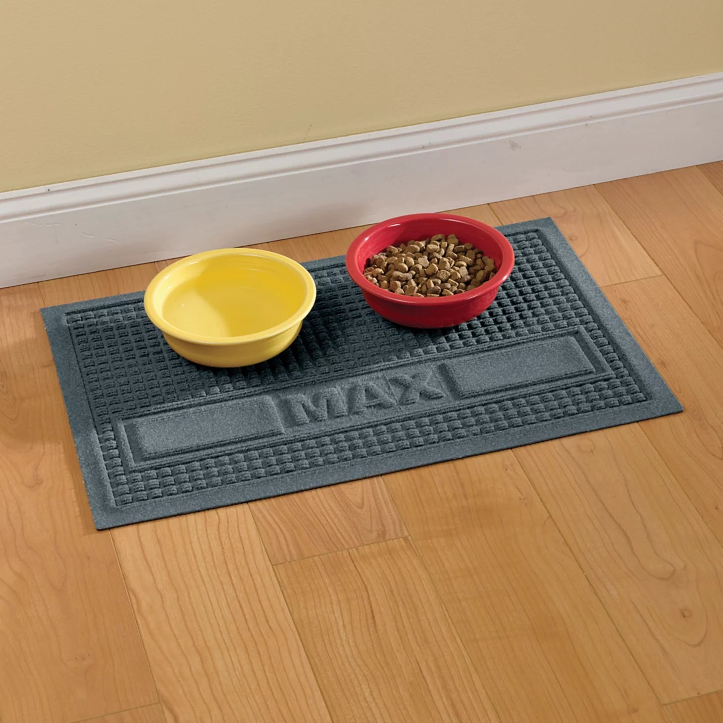Personalized Recycled WaterHog® Grid Pet Placemat
