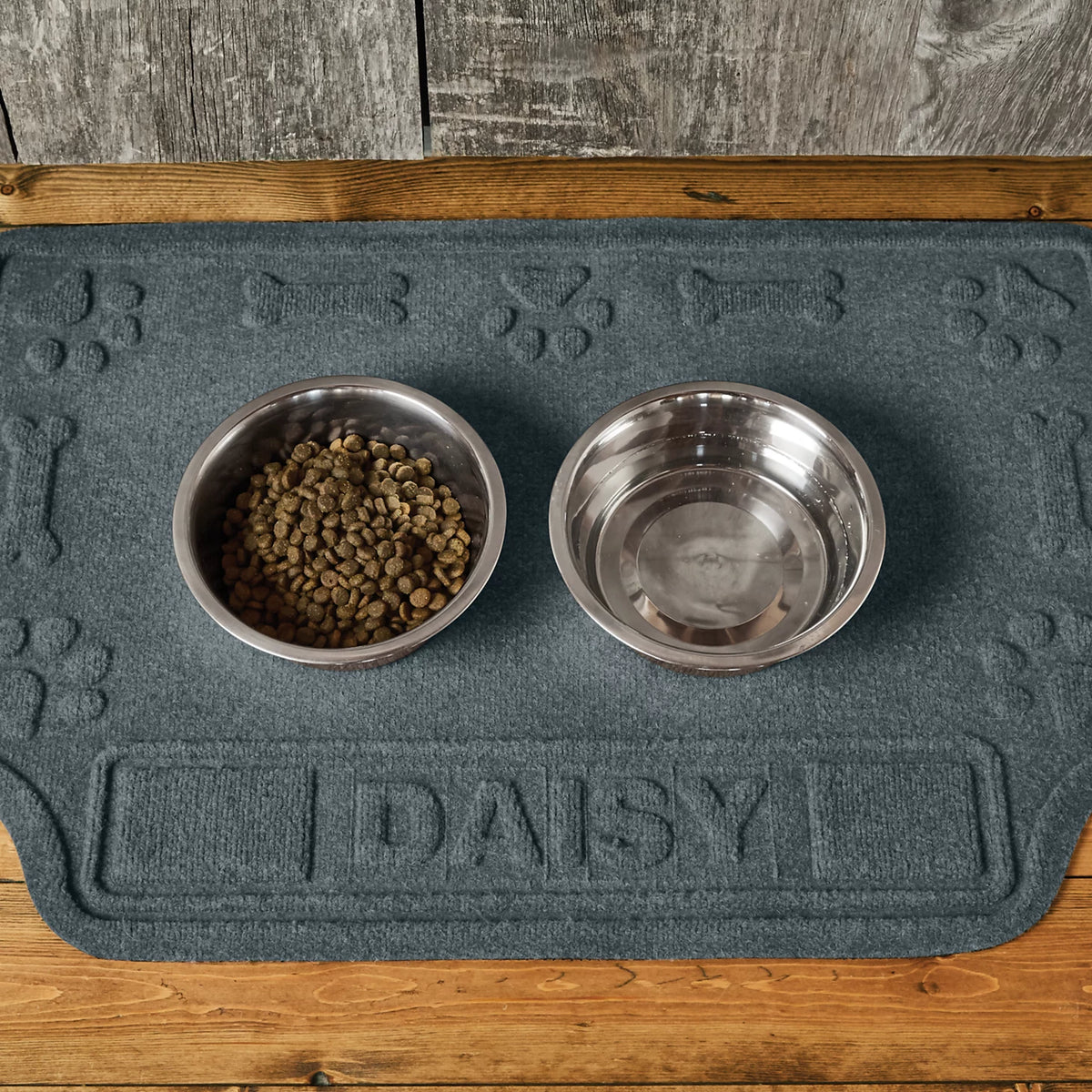 Recycled WaterHog® Paws & Bones Placemat