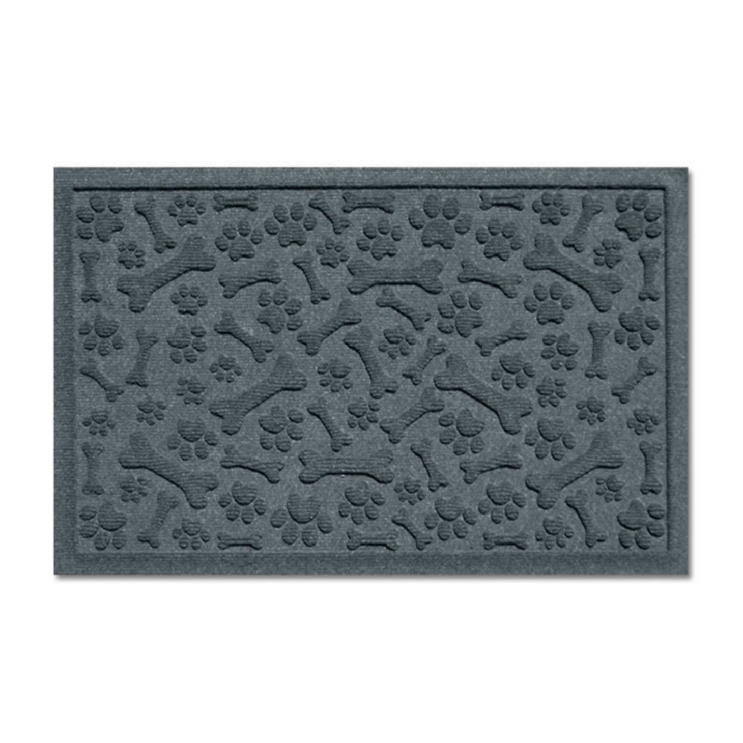 Recycled WaterHog® Paws & Bones Mat