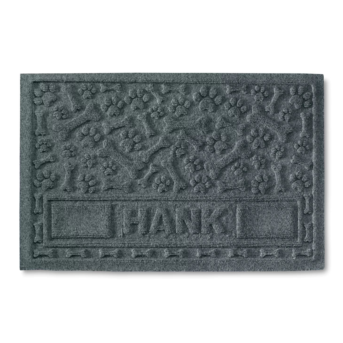 Personalized Recycled WaterHog® Paws & Bones Placemat