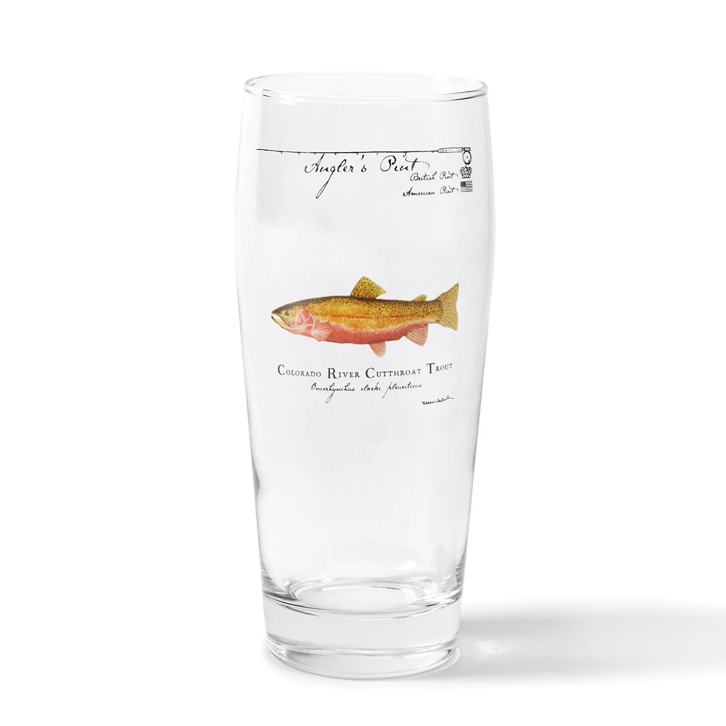 Angler’s Pint Glass